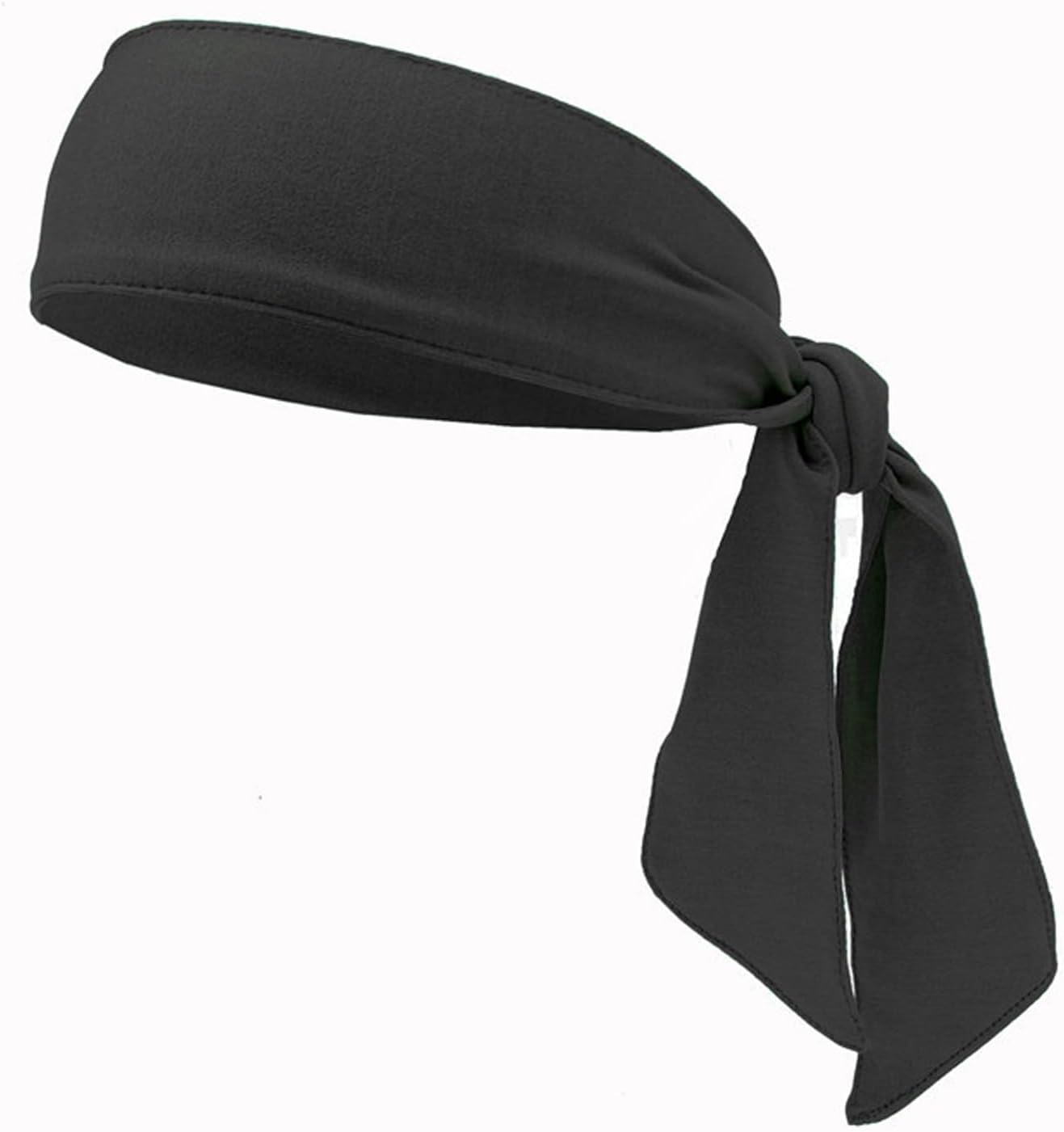 TRADERPLUS Tennis Headbands Head Tie Men Running Athletic Basketball Sweatbands Sports Moisture Wicking Adjustable Stetchy Non-Slip Scarf image number 5