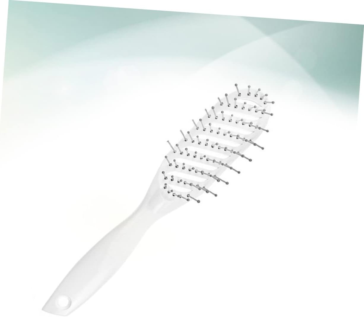 HAKIDZEL Lightweight Curved Ventilated Massage Hair Comb Styling Tool Hair Accessories Curl Comb Women Hairdressing Styling Plastic Massage image number 4