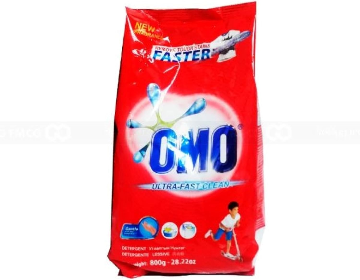 OMO Ultra Fast Clean Laundry Detergent Powder 400 G