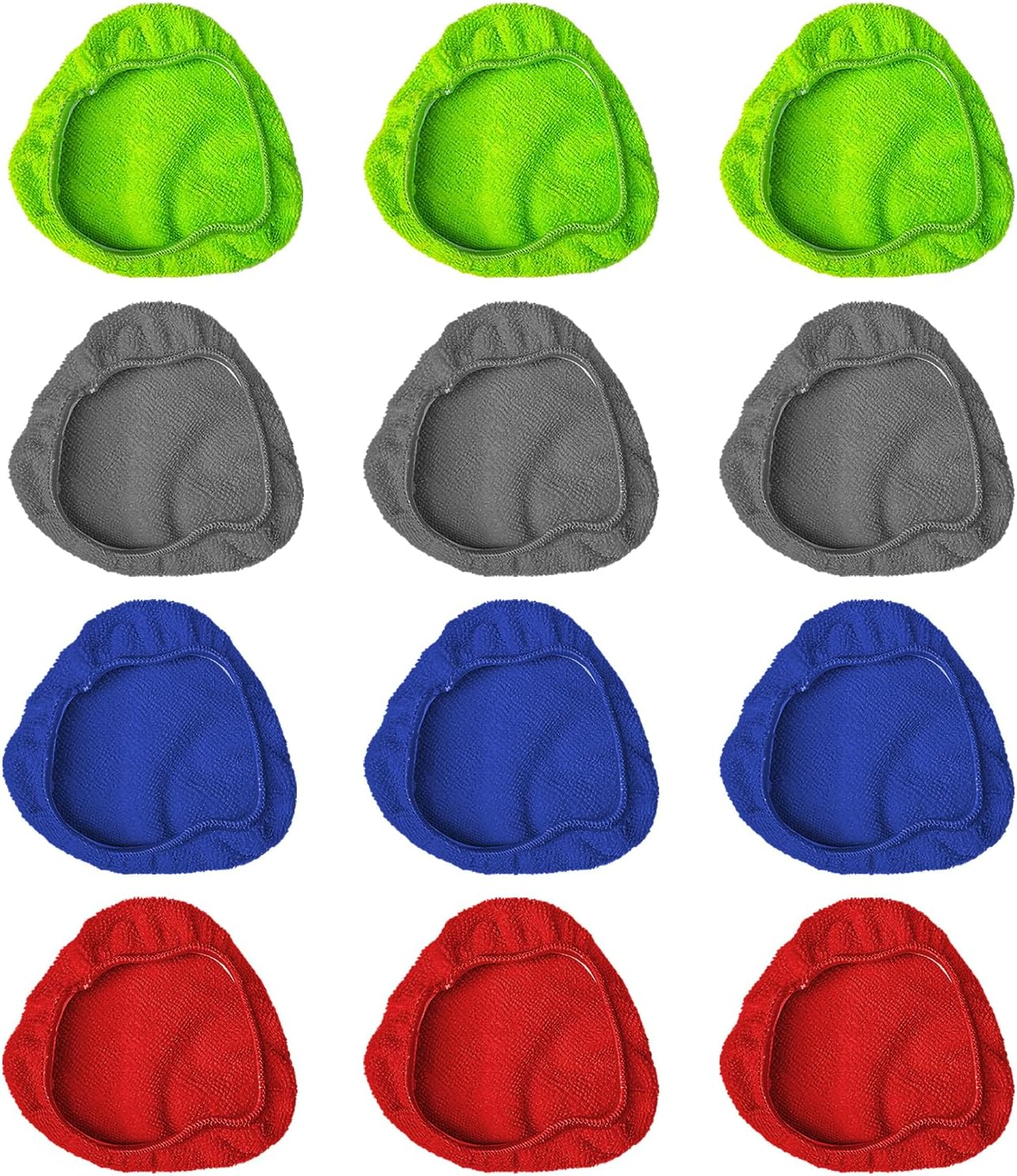 Ziciner 8 PCS Car Care Microfiber Cloths for Windshield Cleaner, Replaced Microfiber Pads Cover Kit, Car Windshield Cleaning Tool Bonnets, Interior Auto Window Cleaner Washing Pads (8 PCS)