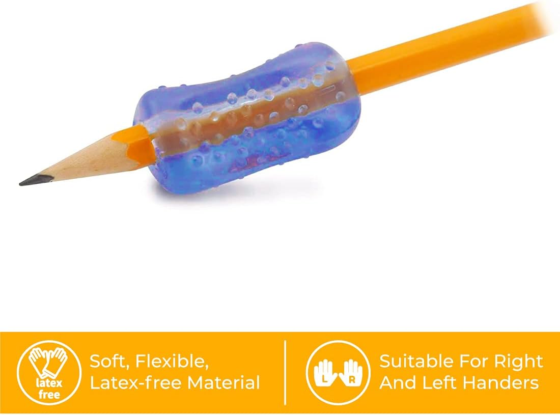 The Pencil Grip Bumpy Grip Ergonomic Writing Aid, 6 per Pack, Neon Colors (TPG-12006) image number 2