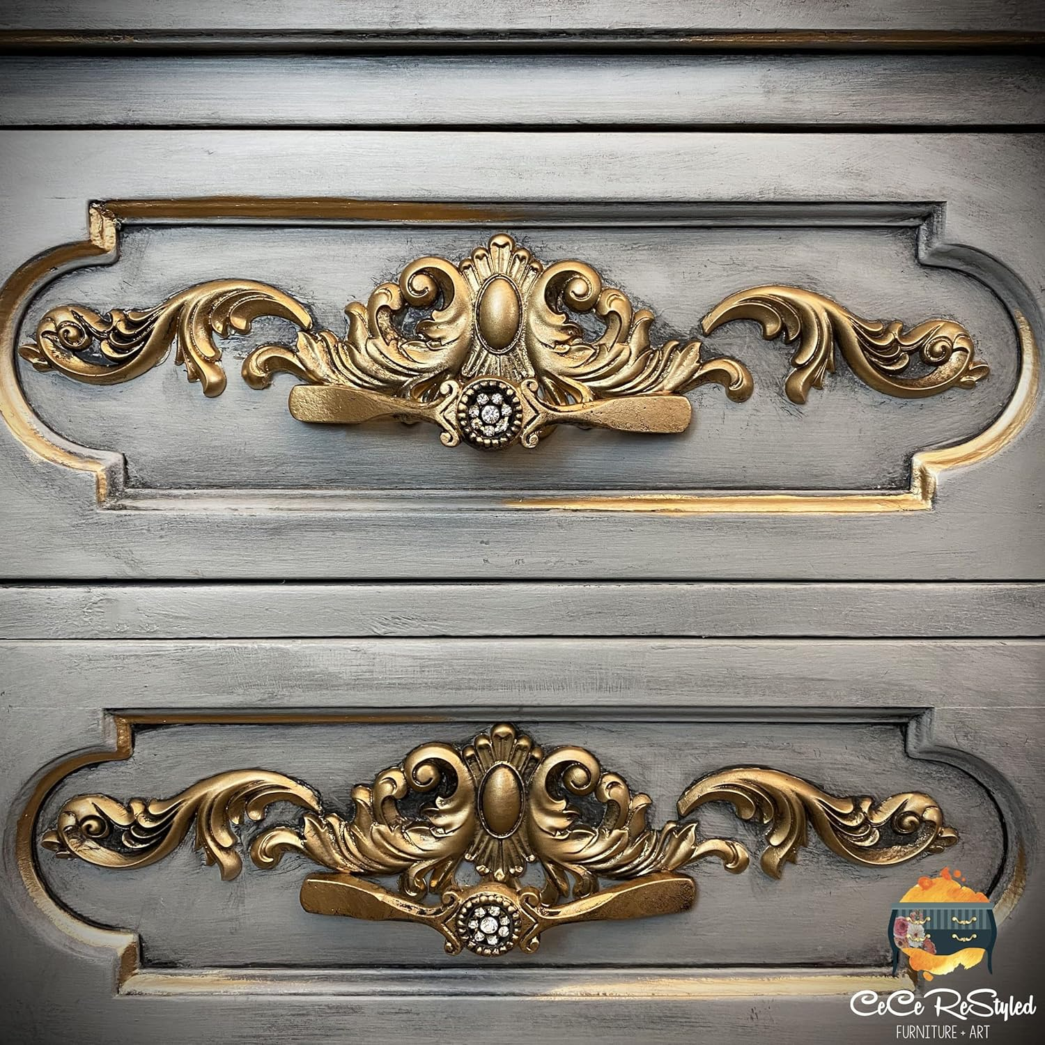 Prima Marketing Inc. Redesign with Prima Home D&eacute;cor Thorton Medallion, Multicolor, 5"X8" image number 5