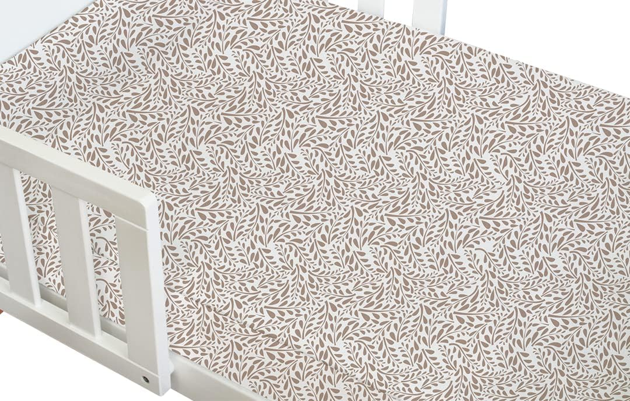 Babyhood Amani Bebe Jersey Cotton Compact Fitted Sheet, Reed