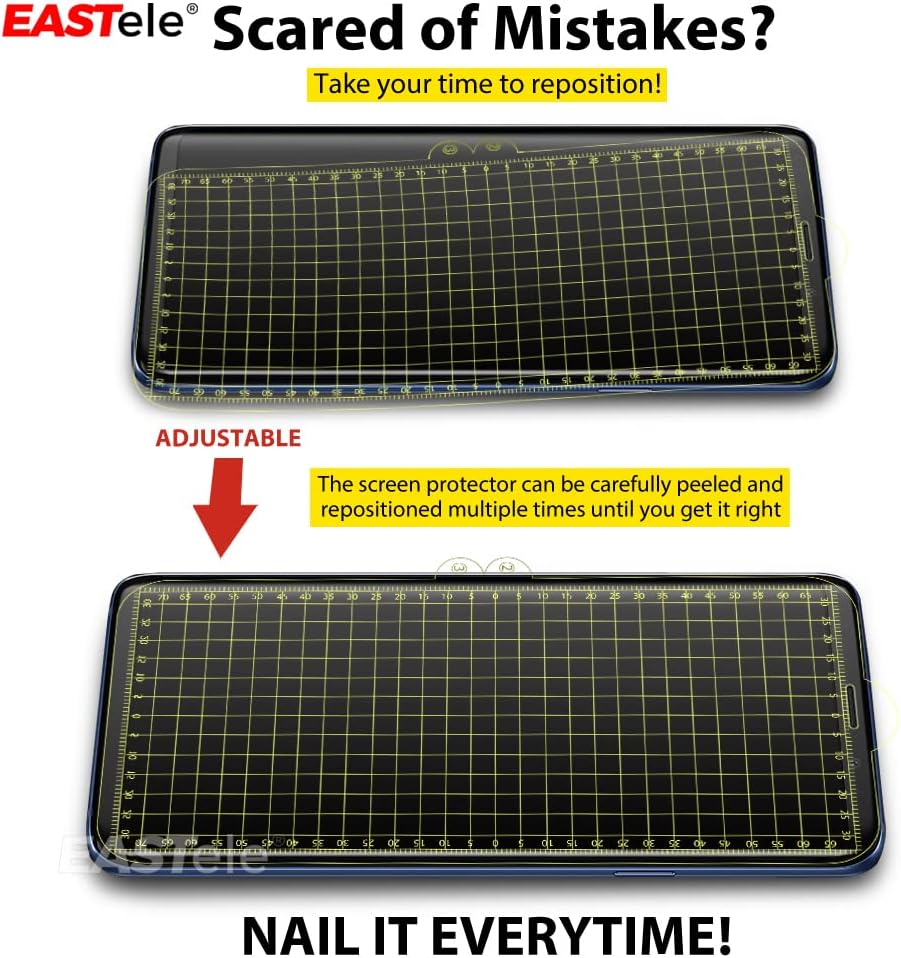 Eastele Samsung Galaxy S23 Plus/ S22 plus Hydrogel Screen Protector Film 6.6", 3 Pack image number 4