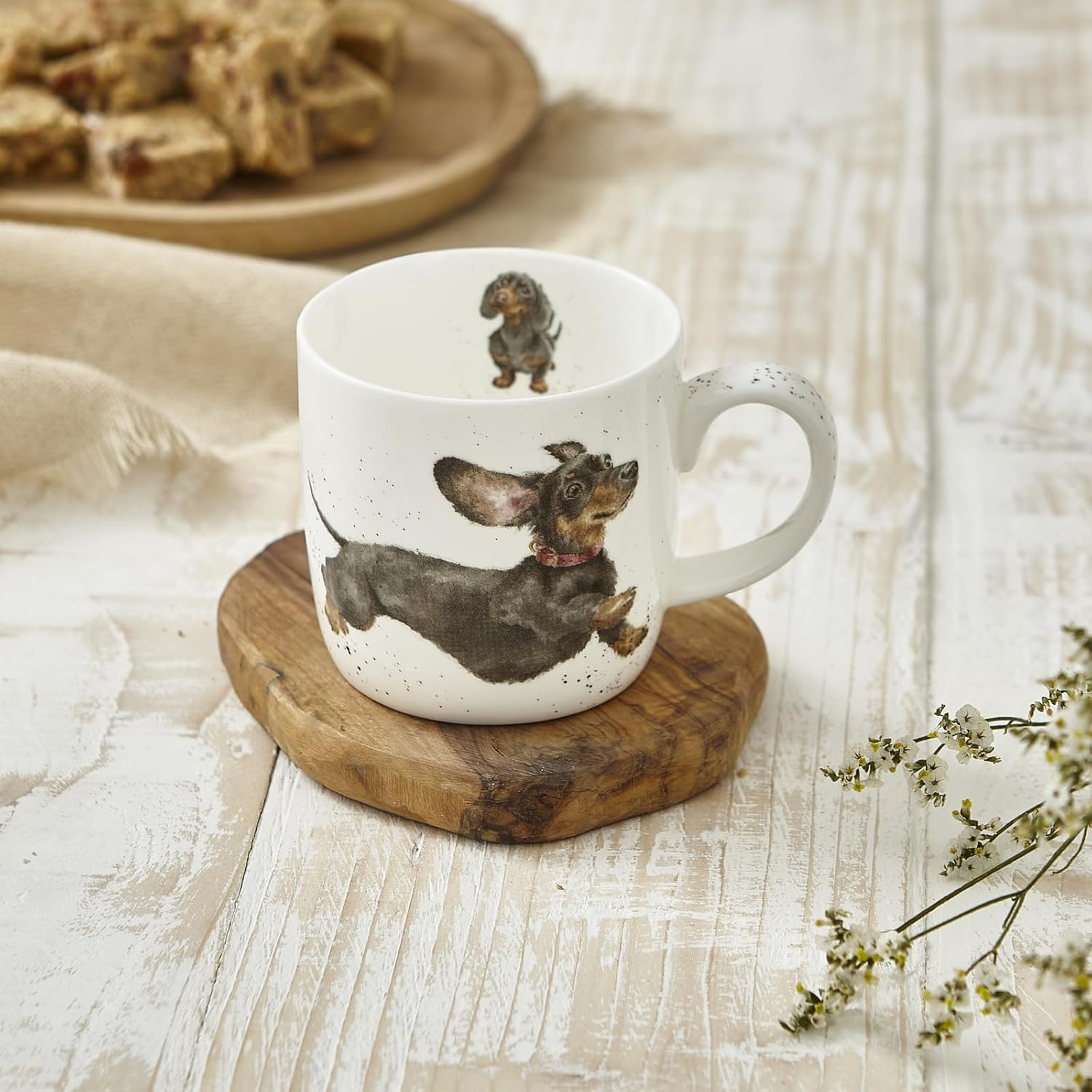 Portmeirion Wrendale Designs That Friday Feeling 0.3L Dachshund Mug image number 6