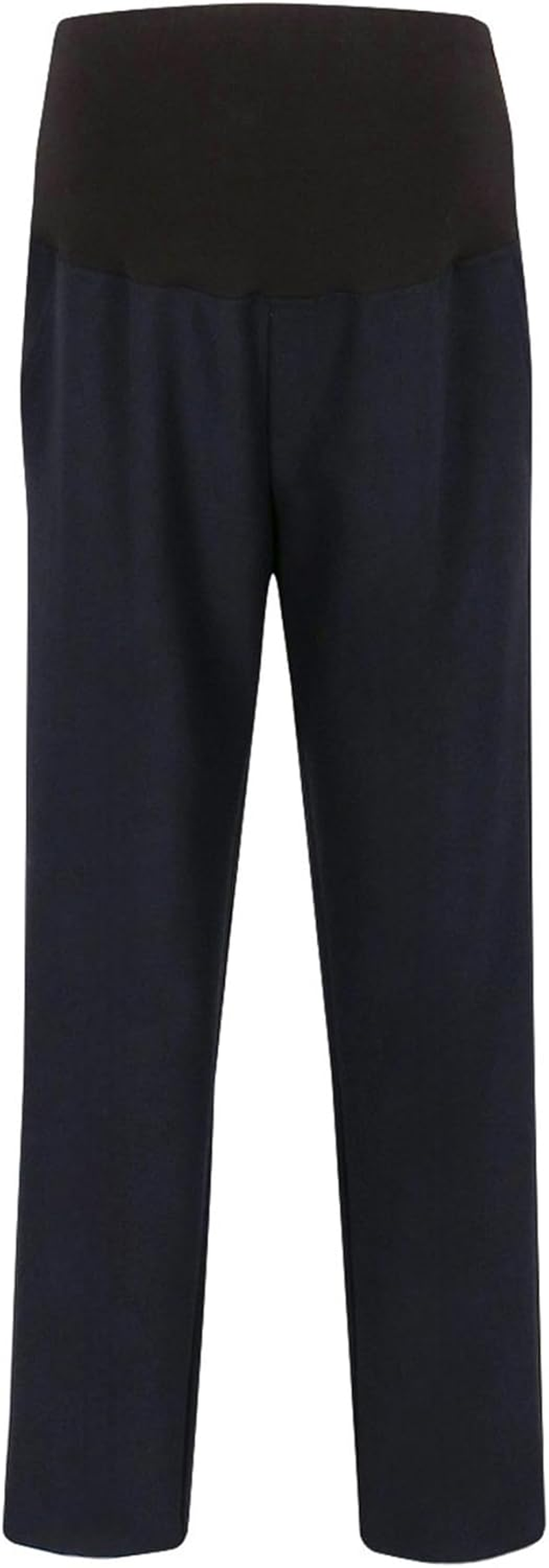 Wacoal Maternity MXY302 Women'S Maternity Wear, for before and Postpartum Use, Straight Pants, with Belly Wrap, Home Tumble Dryer, Long Pants, Cropped Length
