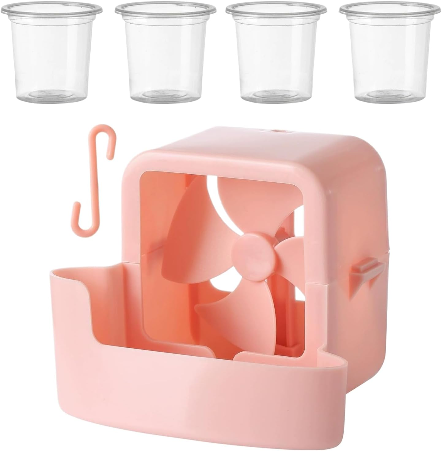 Fan Mist Cooling Adapter,Fan Cool Breeze Clip - Portable Hangable Ice Box Attachment Accessories Cooler for Festival Terrace Alley Balcony image number 6