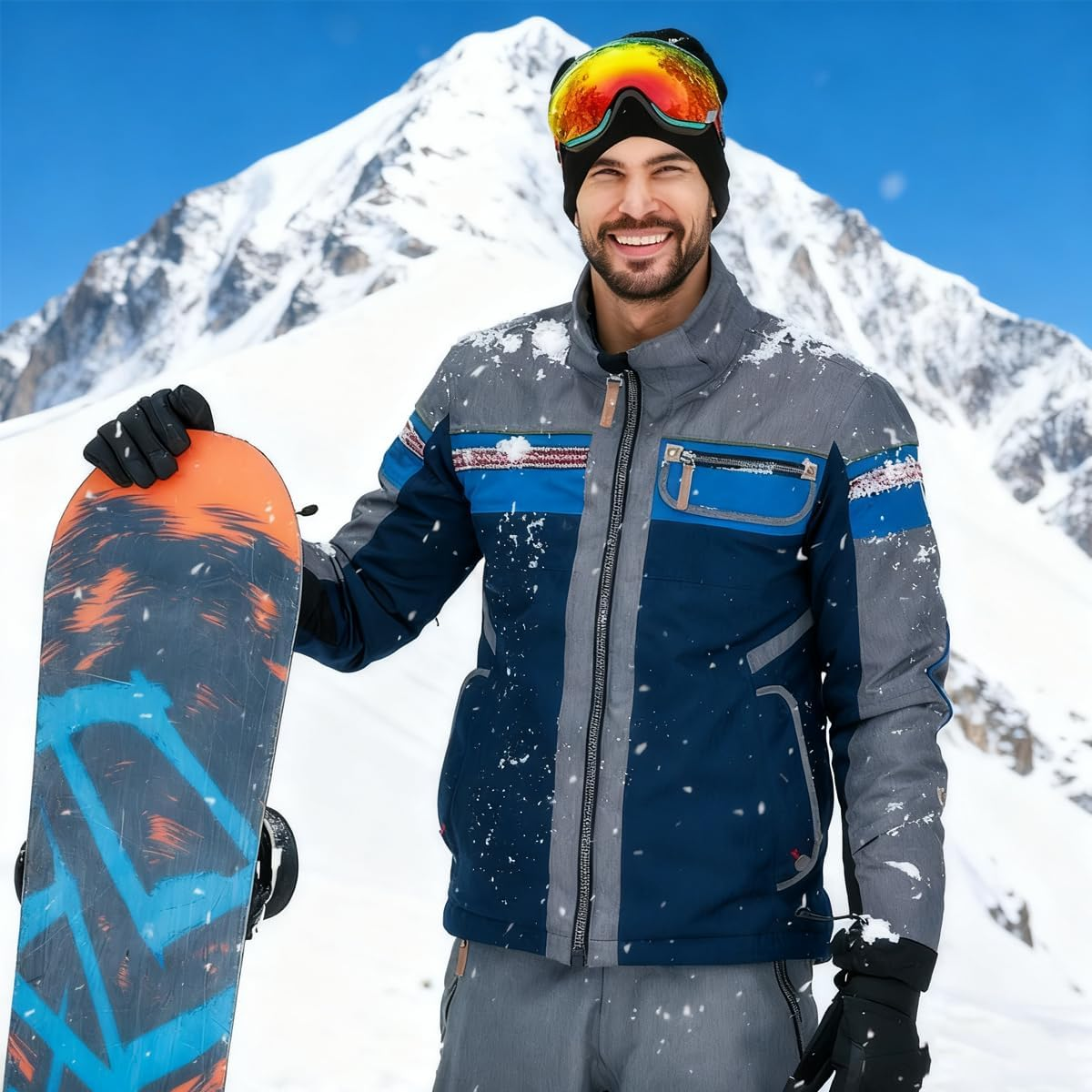 Winter Headband Set, 4 Pieces, Sports Ear Warmers for Men and Women, Windproof, for Jogging, Running, Hiking, Cycling (4 Black) image number 2