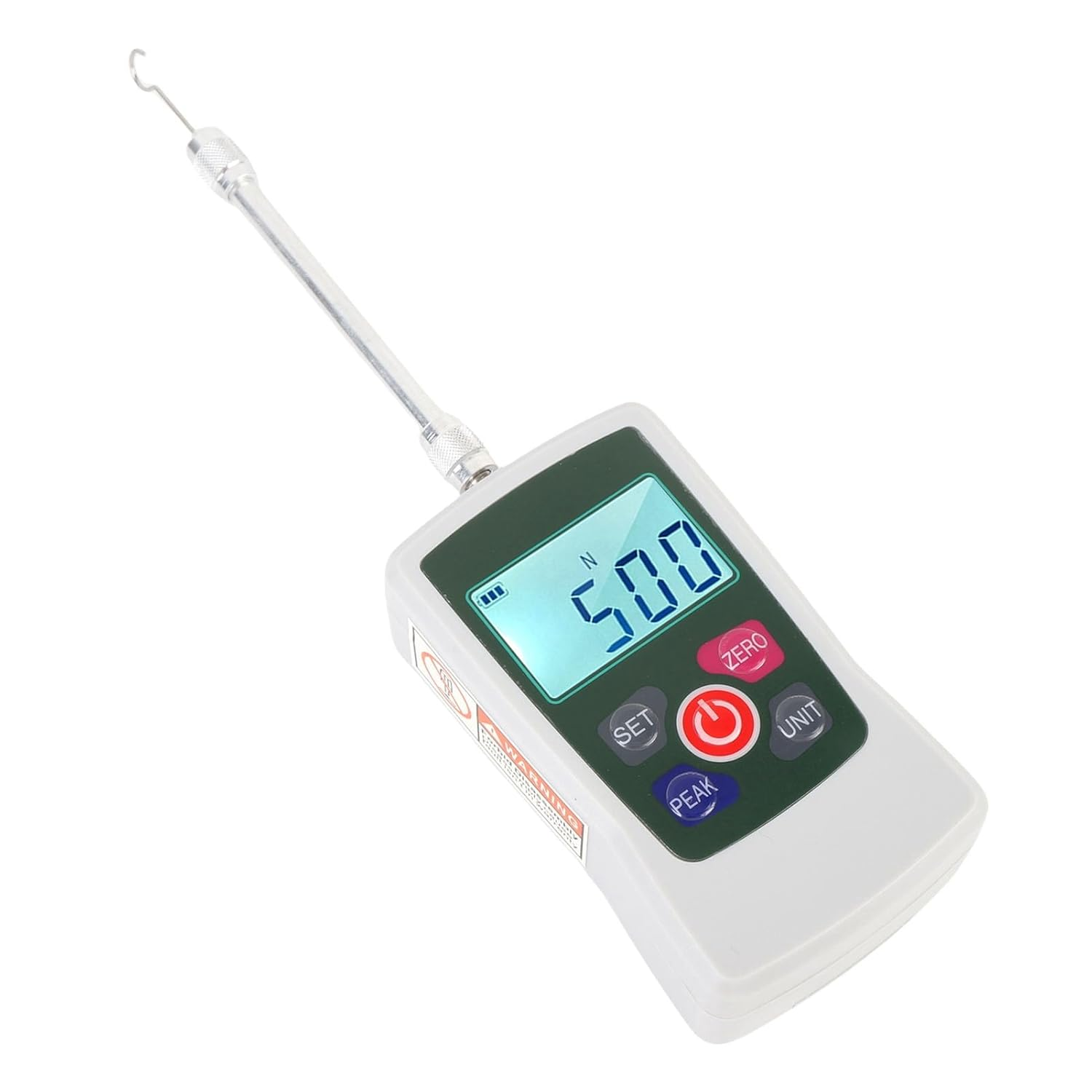 50N Digital Force Gauges, Push Pull Gauges with Backlit Screen & Storage Box/Cover, Portable Force Meter with N/Kg/Lb/Oz Units, Push and Pull Tester Meter for Tension Compression image number 2