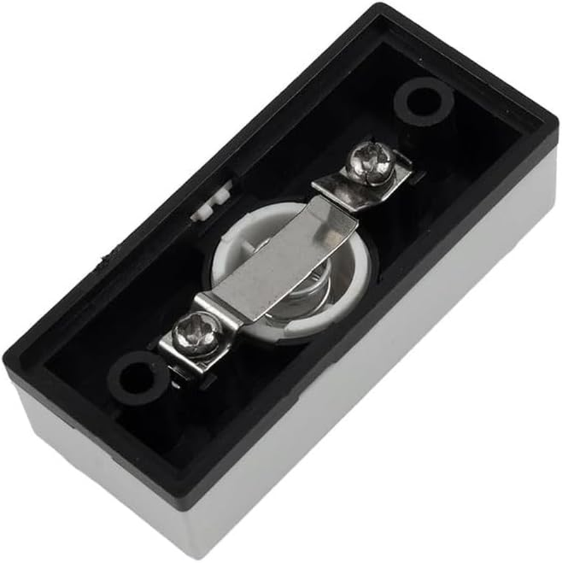 1 Pcs Plastic Push Button Doorbell Wall Mounted Door Bell Buttons for Home Replacement Garage Door Opener Switch,Sturdy Plastic, Hard Wired image number 1