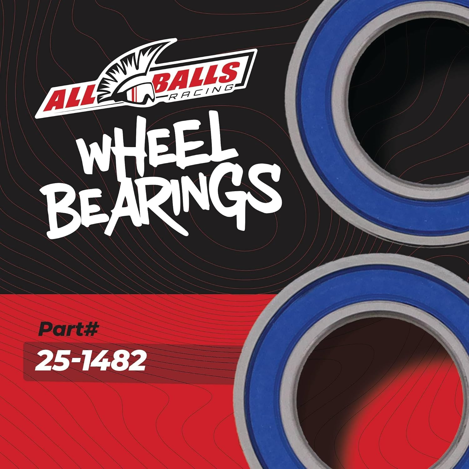 All Balls 25-1482 Wheel Bearing Kit image number 3