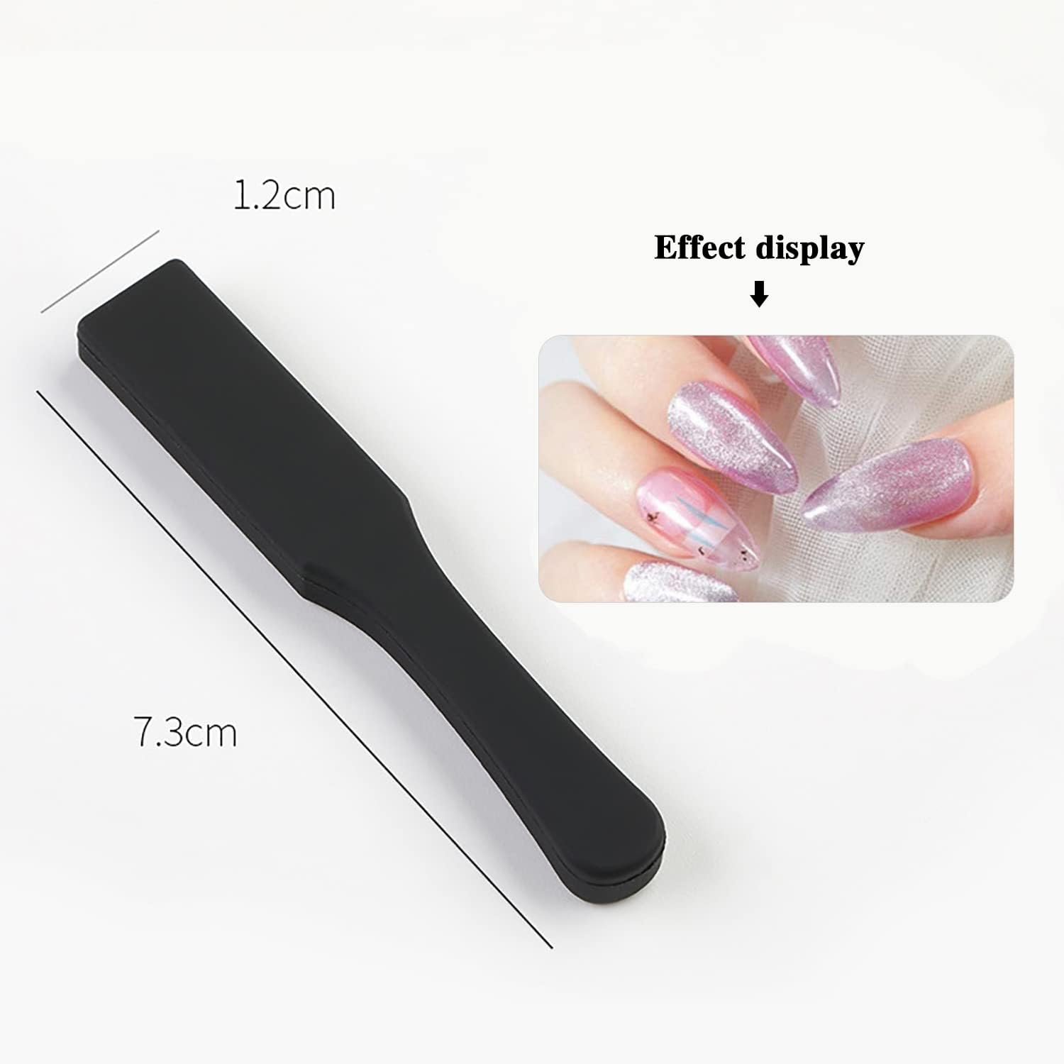 SILPECWEE 15Pcs Nail Magnet Set Cat Eye Gel Nail Polish Magnet Wand Magnetic Nail Polish Cat Eye Magnet for Nails Cat Eye Magnets Sticks Nail Design Tools Nail Art image number 1