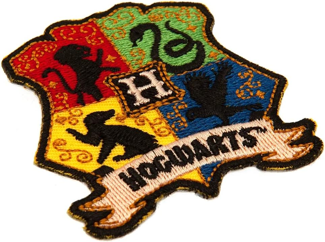 Wizarding World Harry Potter Hogwarts Crest Iron-On Patch image number 1