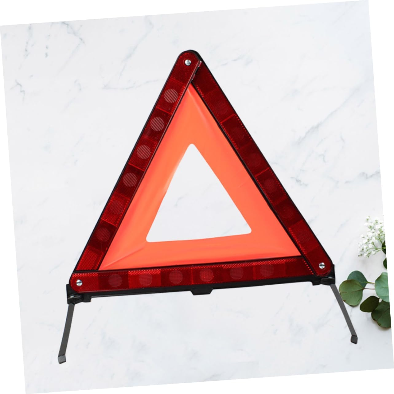 Warning Triangle Reflective Road Safety Sign Triangle Warning Sign for Car Emergency Use Roadside image number 5