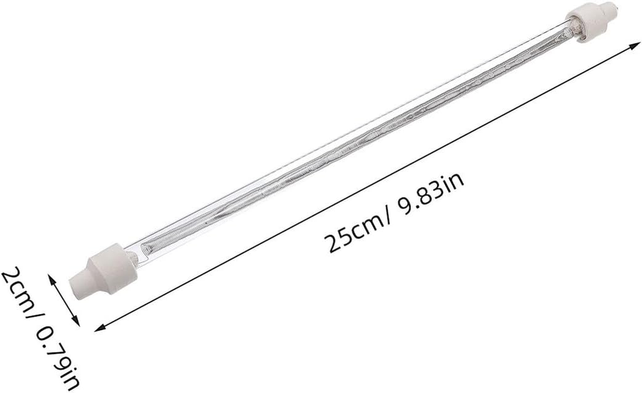 4Pcs Chicken Coop Heating Rod Lamp Tubes Replacement Heating Elements for Oven and Poultry Heater Accessories Fast Heat Output Multipurpose Fit image number 1