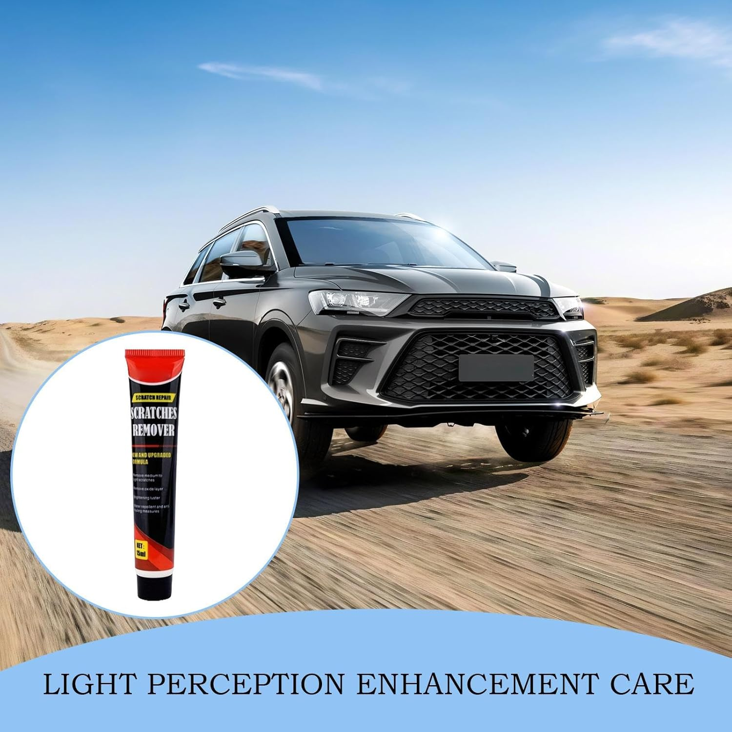 Car Scratch Repair Lotion | 15Ml Paint Repair Lotion - Deep Cleaning, Long-Lasting, Vehicle Cleaning Supplies for Automotive RV Trucks image number 2