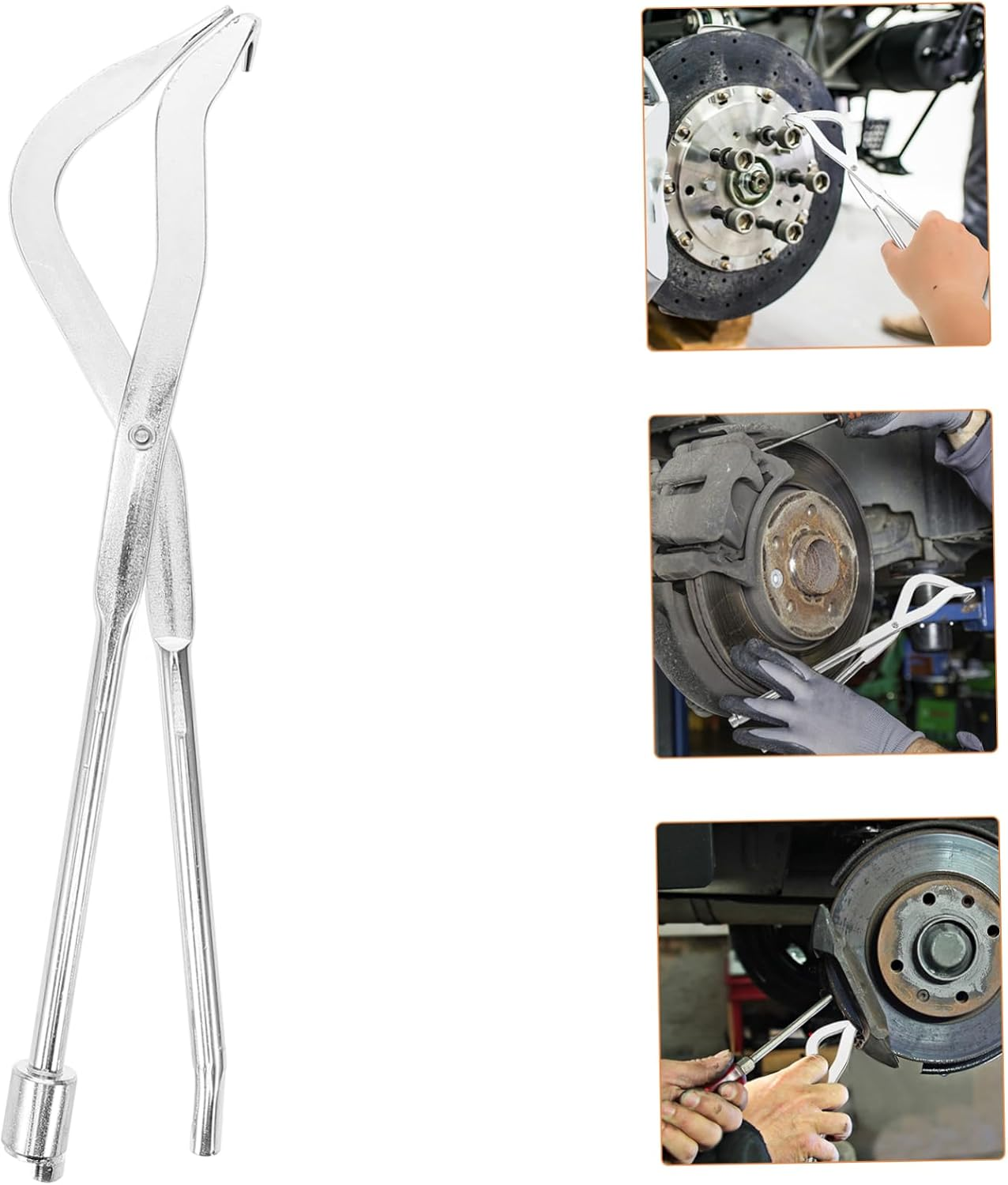 ULTECHNOVO Drum Brake Spring Caliper Tool for Brake Adjustment Spring Removal and Installation in Automotive Maintenance image number 3