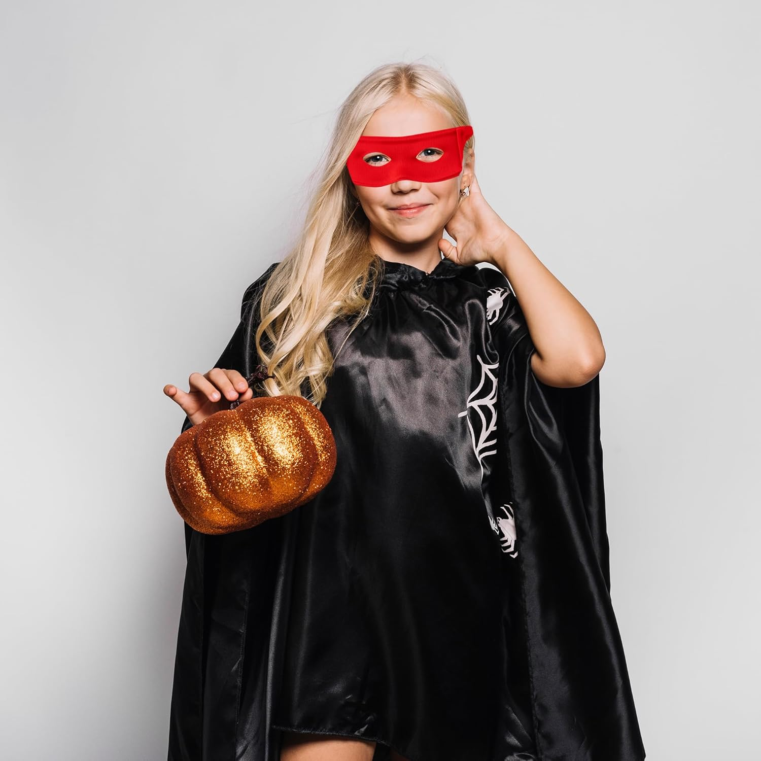 4 Pcs Halloween Costume Eye Mask Hero Masquerade Cosplay Accessories Dress up Party image number 1