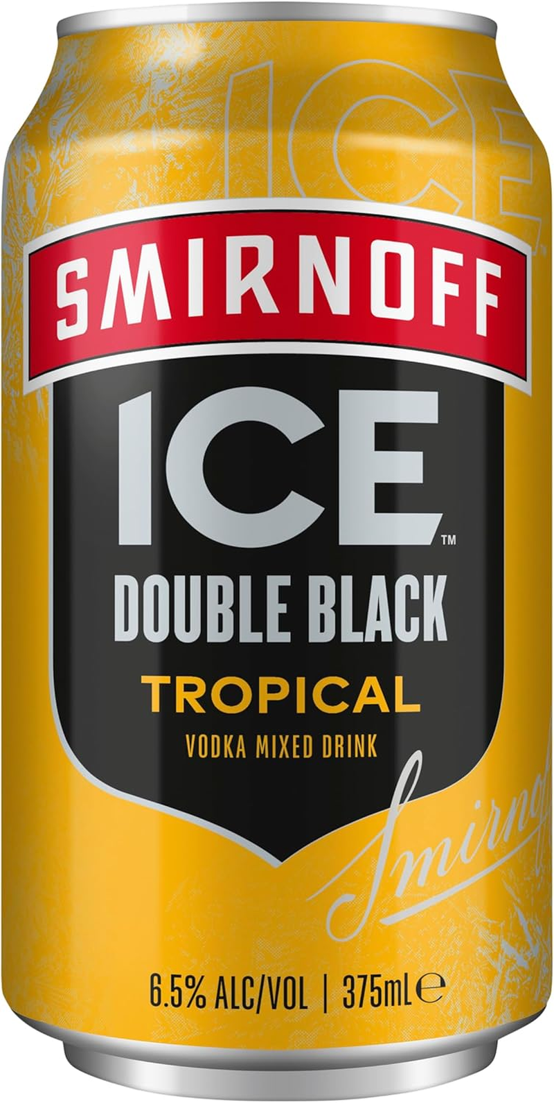 Smirnoff Double Black Tropical 375Ml 10Pk