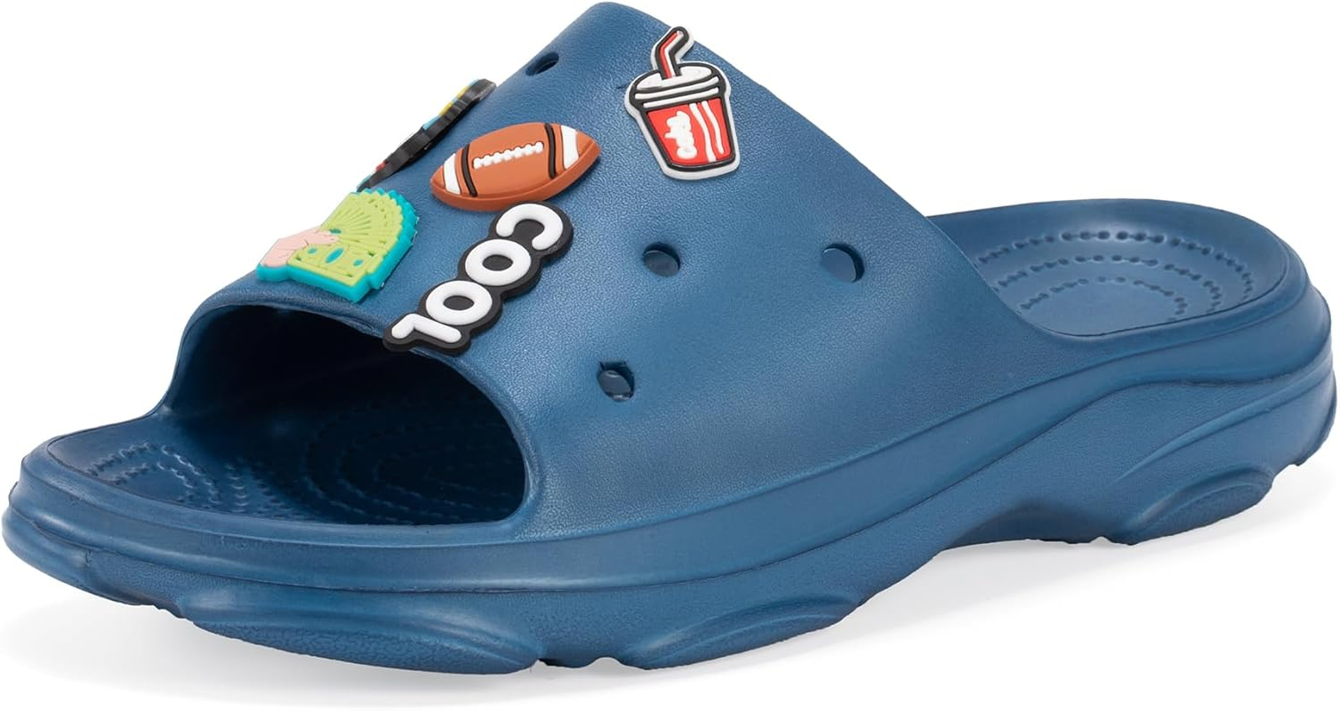 JOMIX Women'S Bathing Shoes Flat Summer Bath Slippers Non-Slip Slippers EVA Funny Sandals image number 2