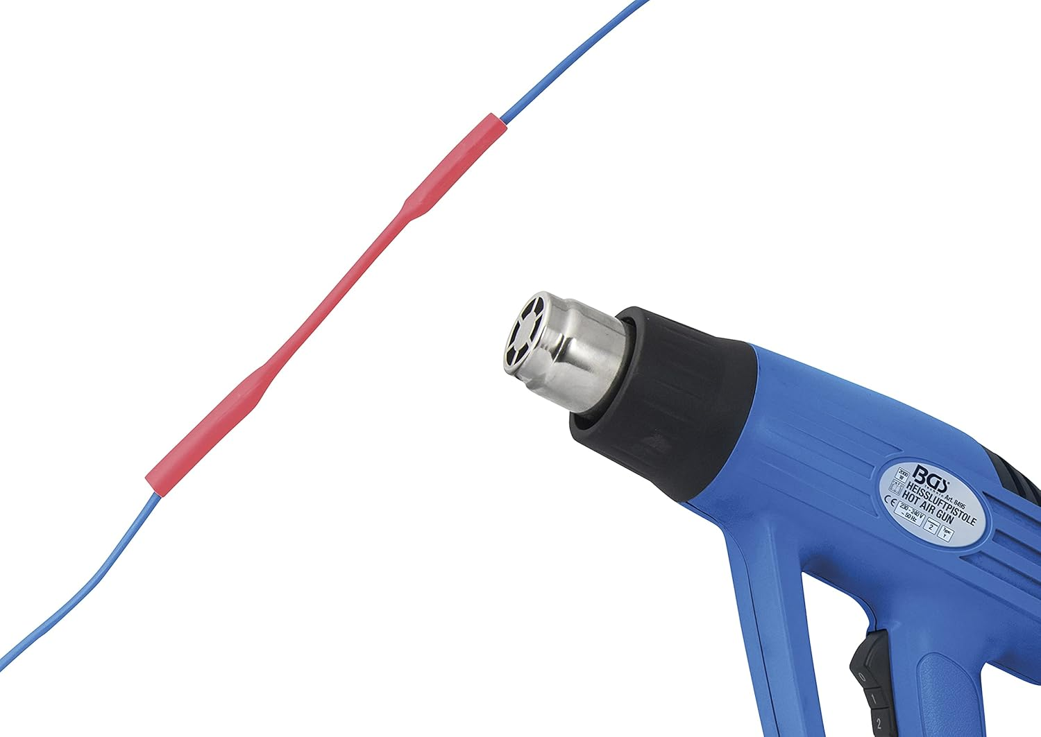 BGS Schrumpfschlauch Rot | &Oslash; 2,5 Mm 6846-1 Heat Shrink Tubing Box Red Diameter 2.5 Mm 10 M image number 4