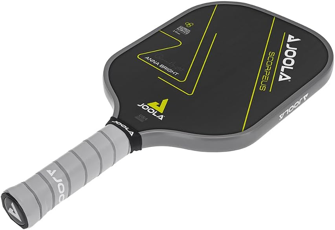JOOLA Scorpeus Pickleball Paddle W/Charged Surface Technology for Increased Power & Feel - Fully Encased Carbon Fiber Pickleball Paddle W/Larger Sweet Spot - USAPA Approved. image number 3