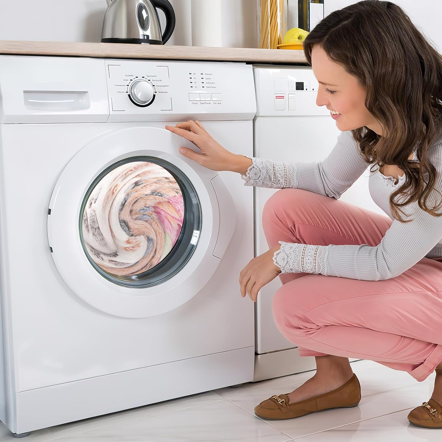 Pack of 16 Dog Blankets for Small Pets, Fluffy Fleece Blanket with Paw Pattern, Soft Flannel Blanket for Dog, Cat, Guinea Pig, Rabbit, Hamster - Sleeping Blanket, Cuddly Blanket 60 X 40 Cm, Bu image number 4