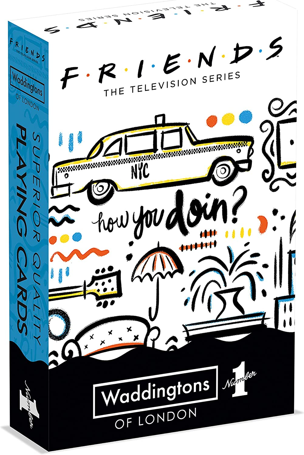 Waddingtons Number 1 Friends Playing Cards - Waddington Number 1 image number 4