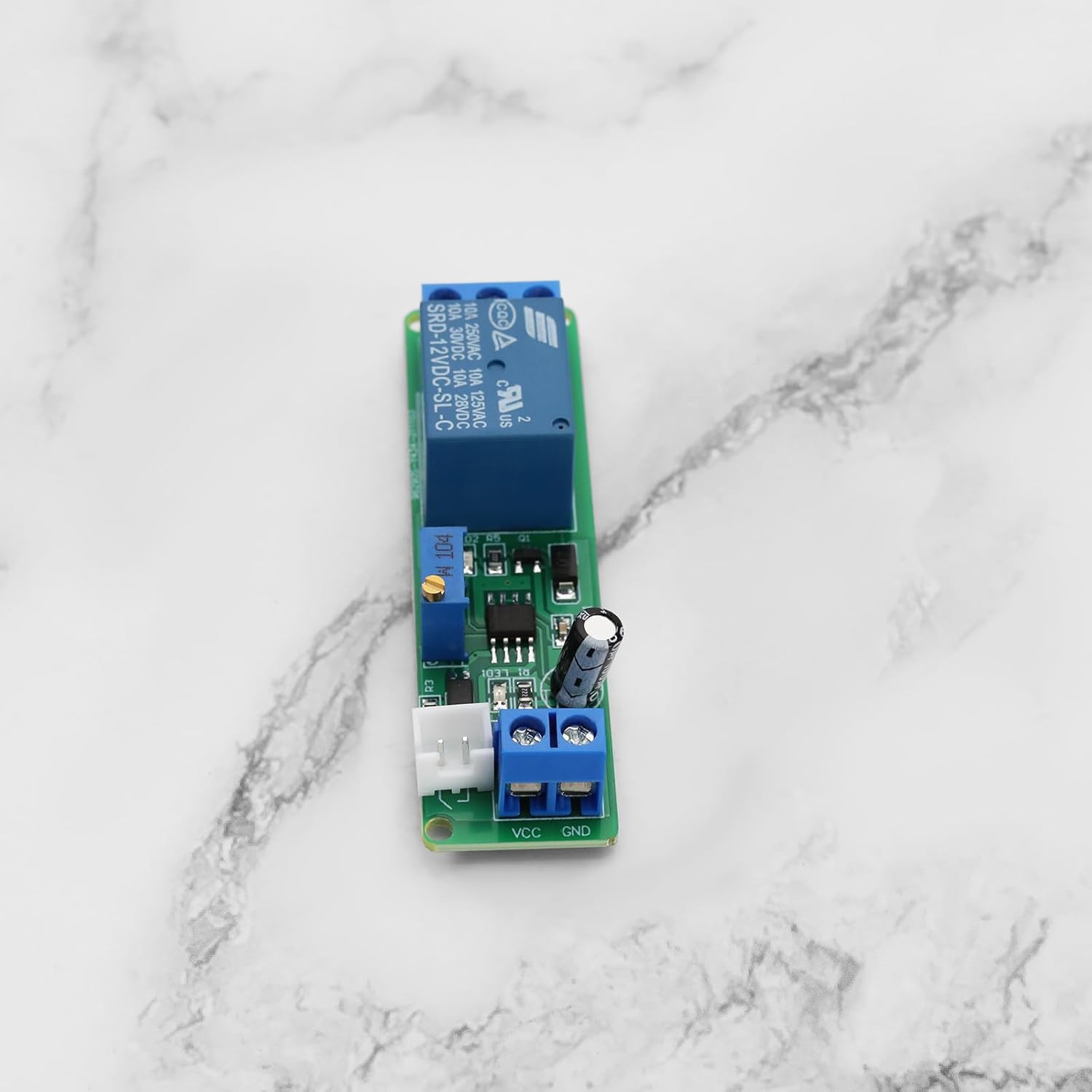 SING F LTD DC 12V Adjustable Timer Delay Turn off Module 10A 250VAC/10A 30VDC for Automation Equipment Robots Intelligent Product Development 69.9X19.2Mm image number 2