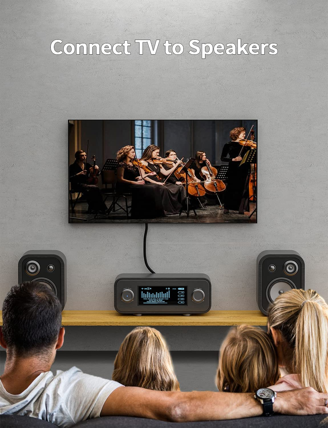 EMK Subwoofer Cable, Digital Coaxial Audio Cable [24K Gold-Plated, Durable Cotton] Premium S/PDIF RCA Male to RCA Male for Home Theater, Soundbar,Speaker,Hdtv, Subwoofer, Hi-Fi Systems (Black-3.3Ft/1M) image number 1