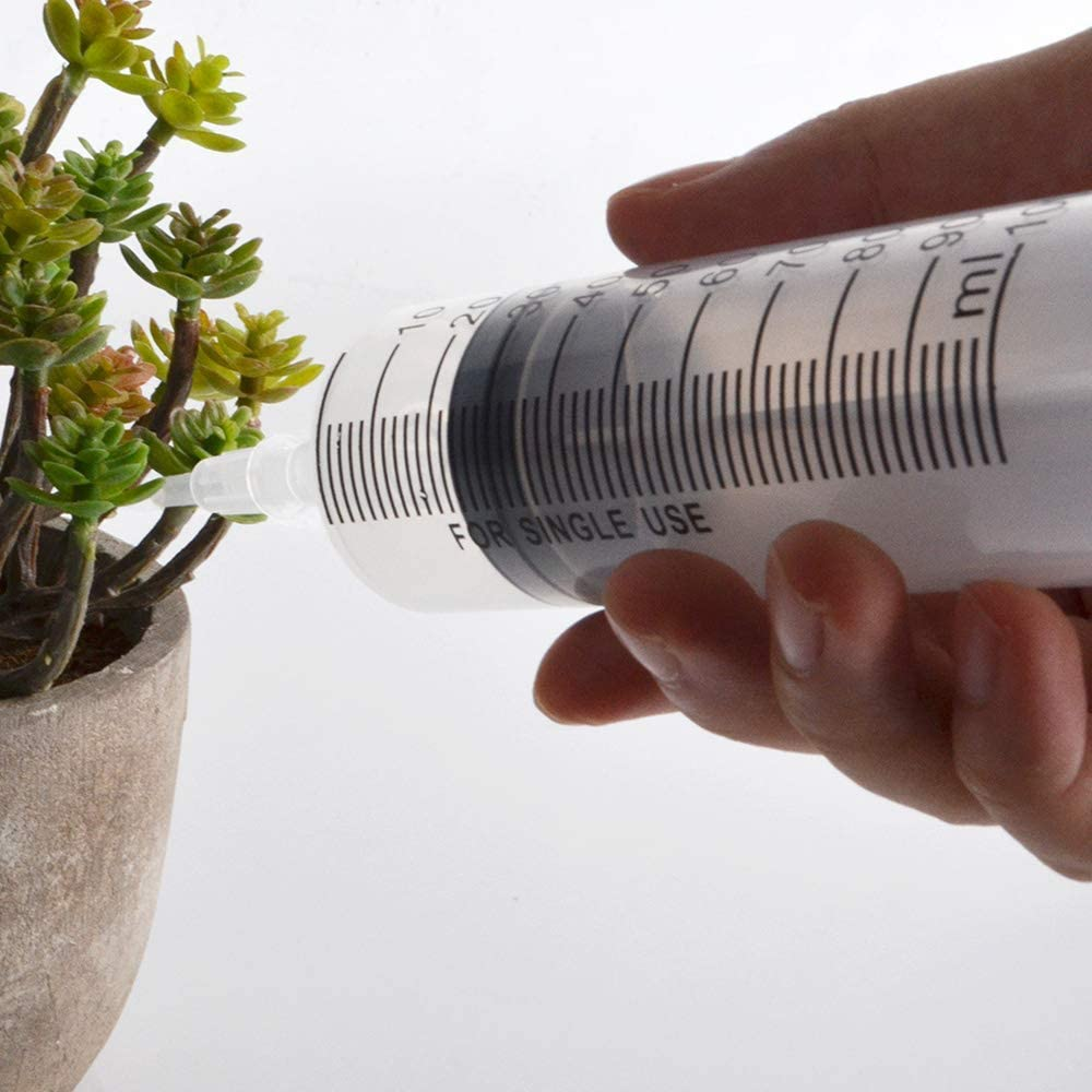 100Ml Syringe with Caps (2 PCS)