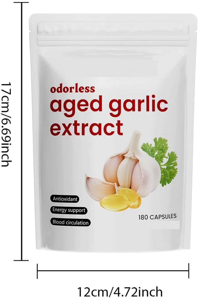 Aged Garlic Extract&mdash;Odorless Garlic│Natural Energy Support Balance,1Pcs image number 3
