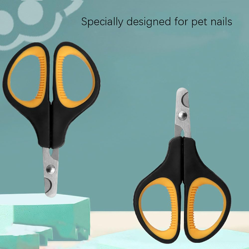 Custelen Cat Nail Clipper &ndash; Professional Stainless-Steel Claw Clipper Trimmer for Cats, Kittens, Hamsters, Rabbits, Birds, & Small Breed Animals image number 4