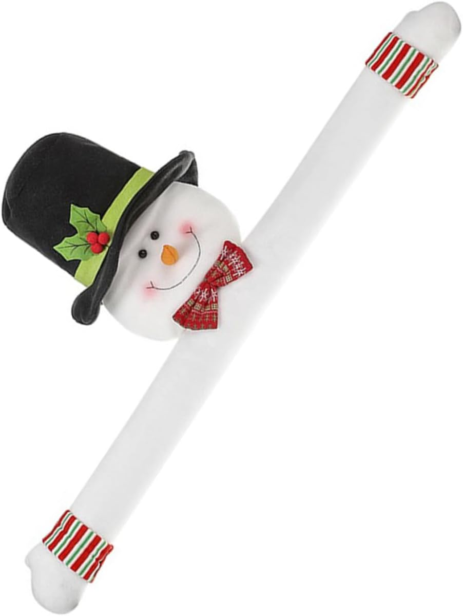 Christmas Tree Topper Snowman Hugging Decoration for Festive Home Atmosphere Unique Xmas Ornament for Holiday Parties Christmas Decor Accessory