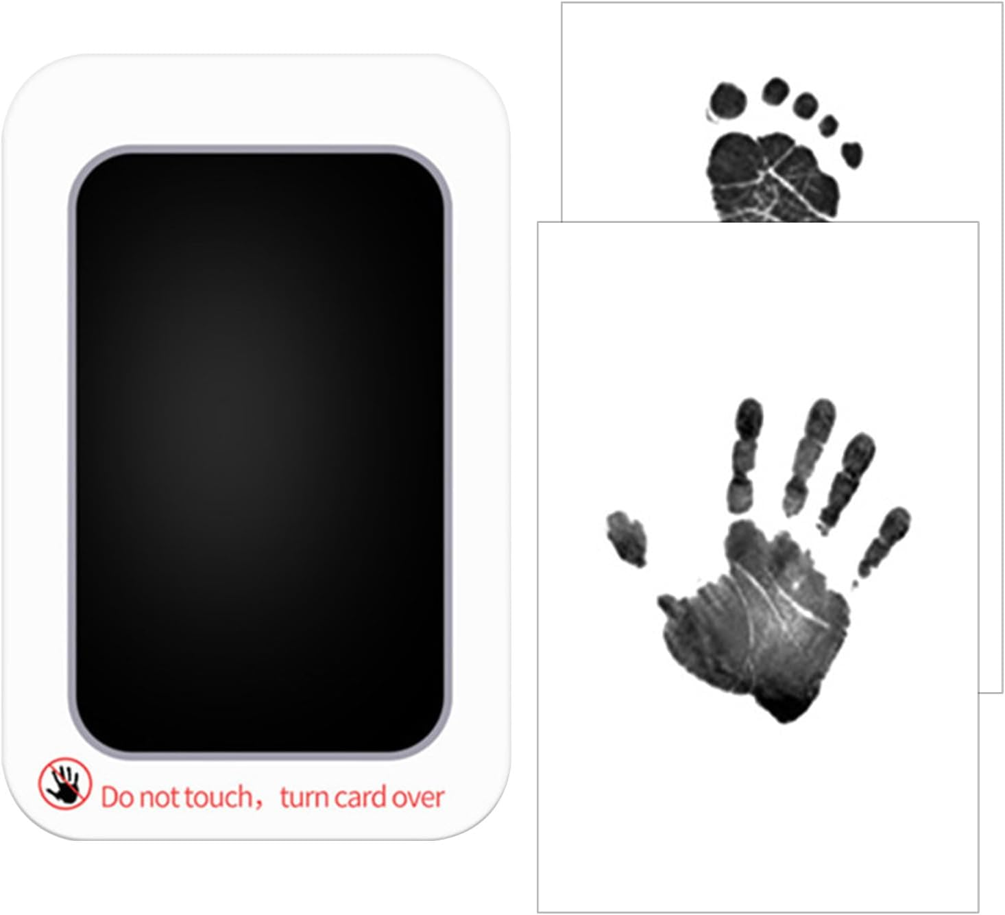 Inkless Baby Hand and Footprint Kit - Inkless Toddler Hand and Footprint Kit | User-Friendly Foot Printing Set with Clean-Touch for Cards Keepsake Frame Photo Frames