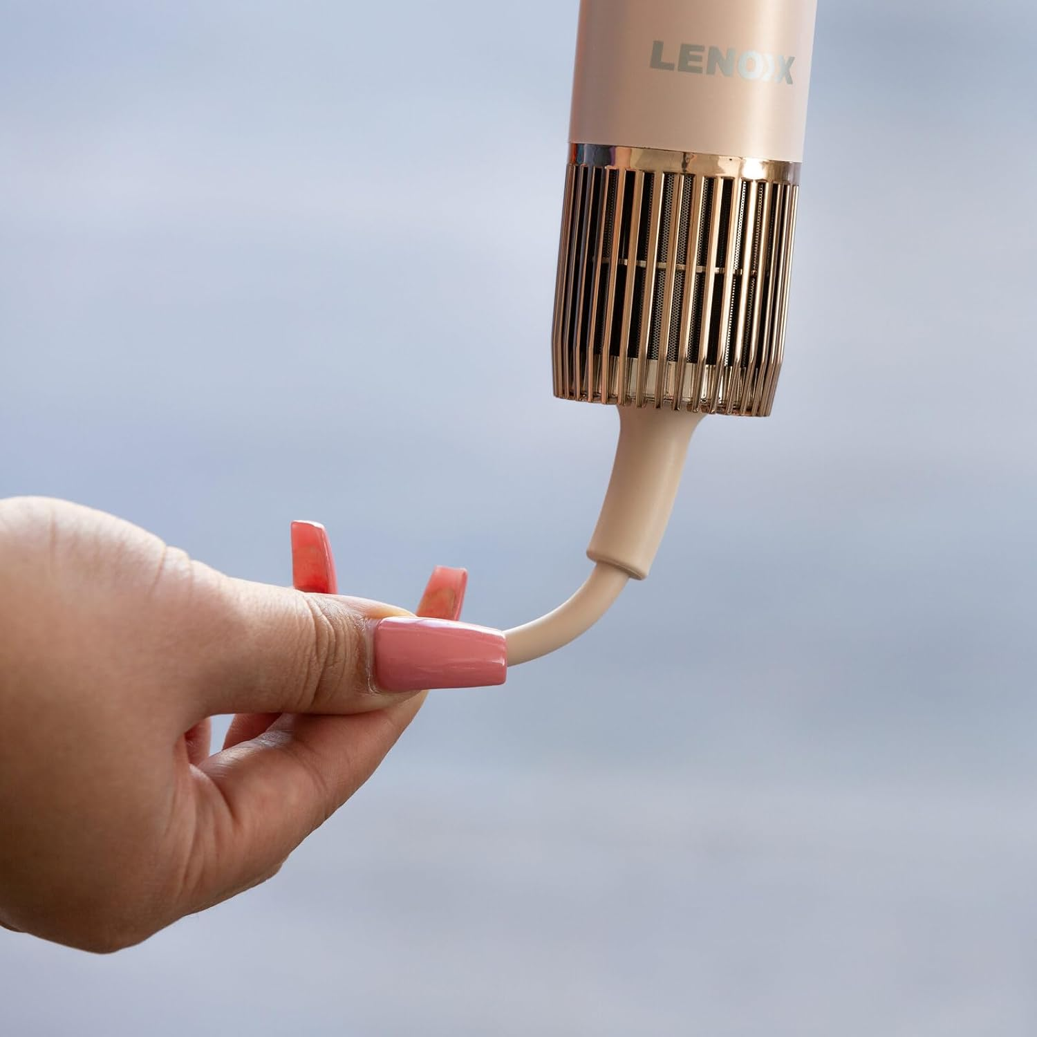 Lenoxx Hair Dryer Multi-Styler with Adjustable Heat Settings &ndash; Versatile Styling Tool, Multiple Attachments, Fast Drying, Lightweight Design, Ideal for All Hair Types, Convenient and Easy to Use image number 2