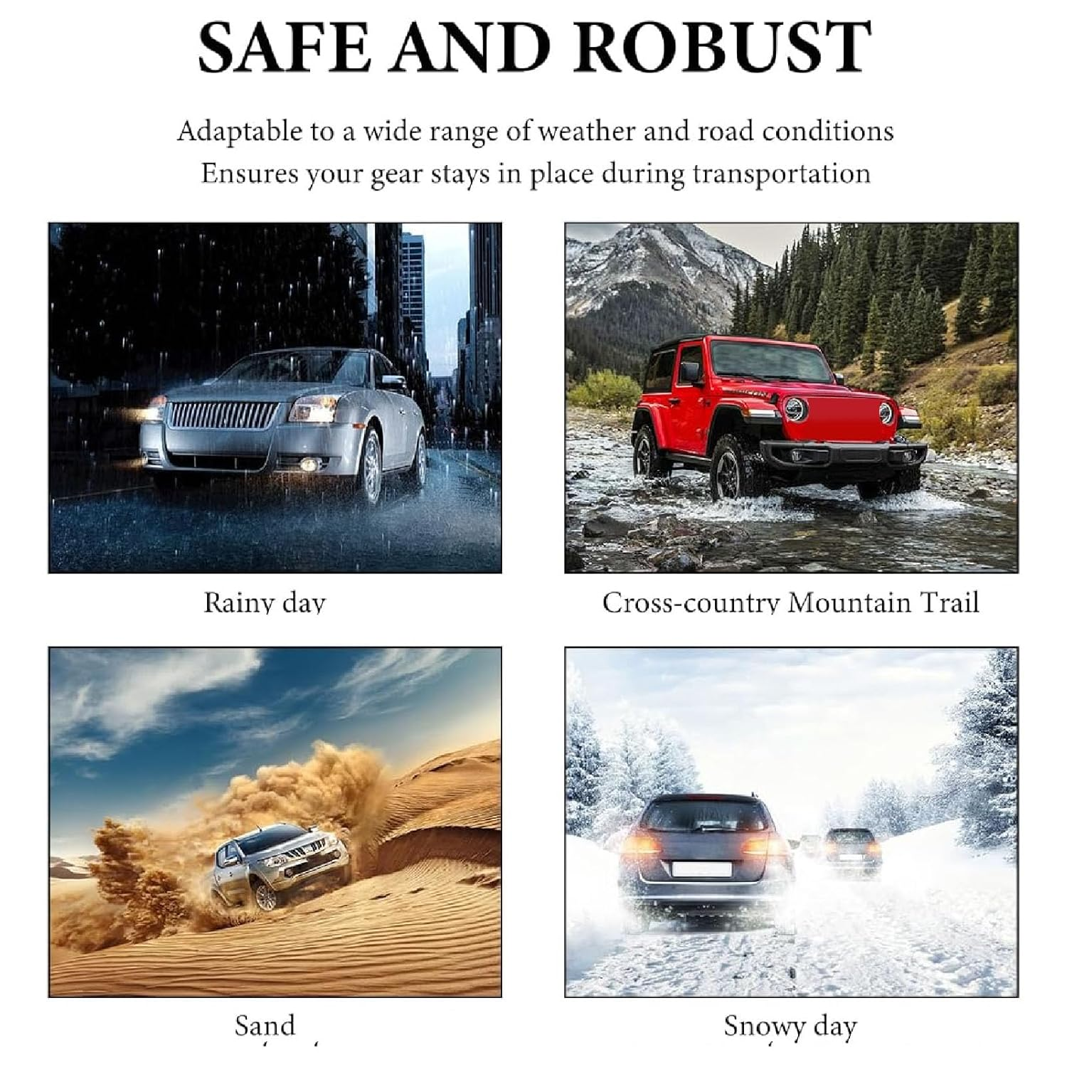 Jiawu M8 Stainless Steel T-Bolt Eye Nut Tie down Rings, 4 Pack, Black - Silver image number 7