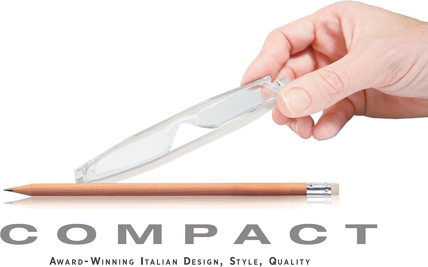 Nannini Compact One Optics 2.5 Temples Reading Glass (Crystal) image number 5