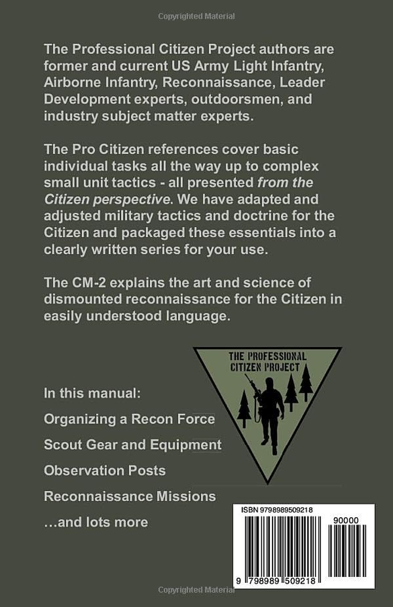 Citizen Manual 2 Reconnaissance