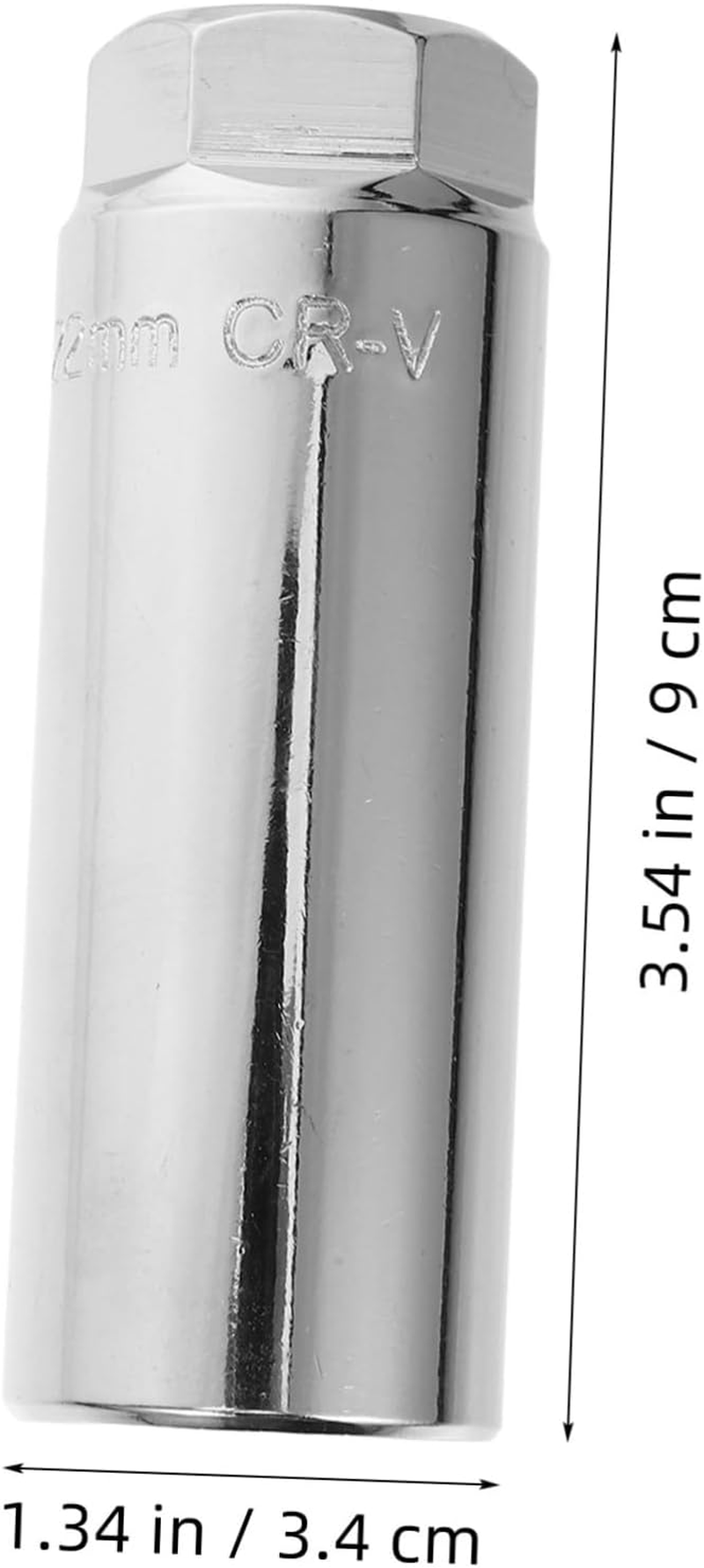 JUMPLAWN Automotive O2 Sensor Removal Socket 1/2 Inch Drive 9Cm Heavy-Duty Car O2 Sensor Installation and Removal Tool for Mechanics and Diy Use image number 1