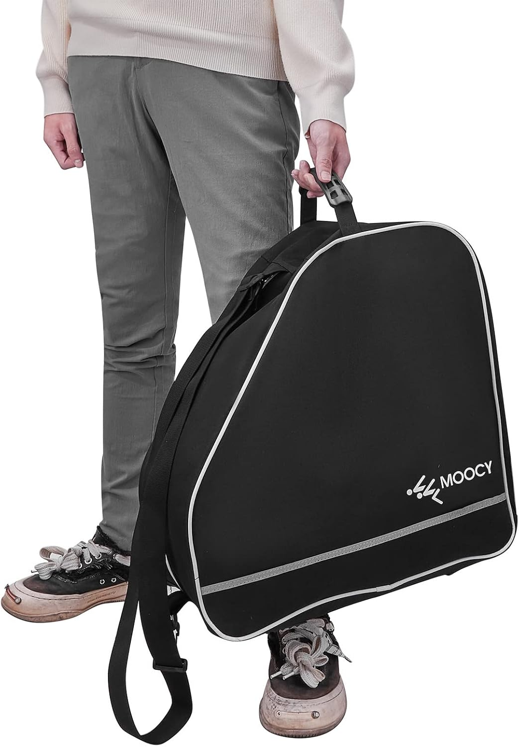 MOPHOEXII Ski Boot Bag-Waterproof Travel Boot Bag for Adult and Youth,Snowboard Boots Bag for Ski Helmets, Goggles, Gloves, Ski Apparel & Boot Storage image number 3