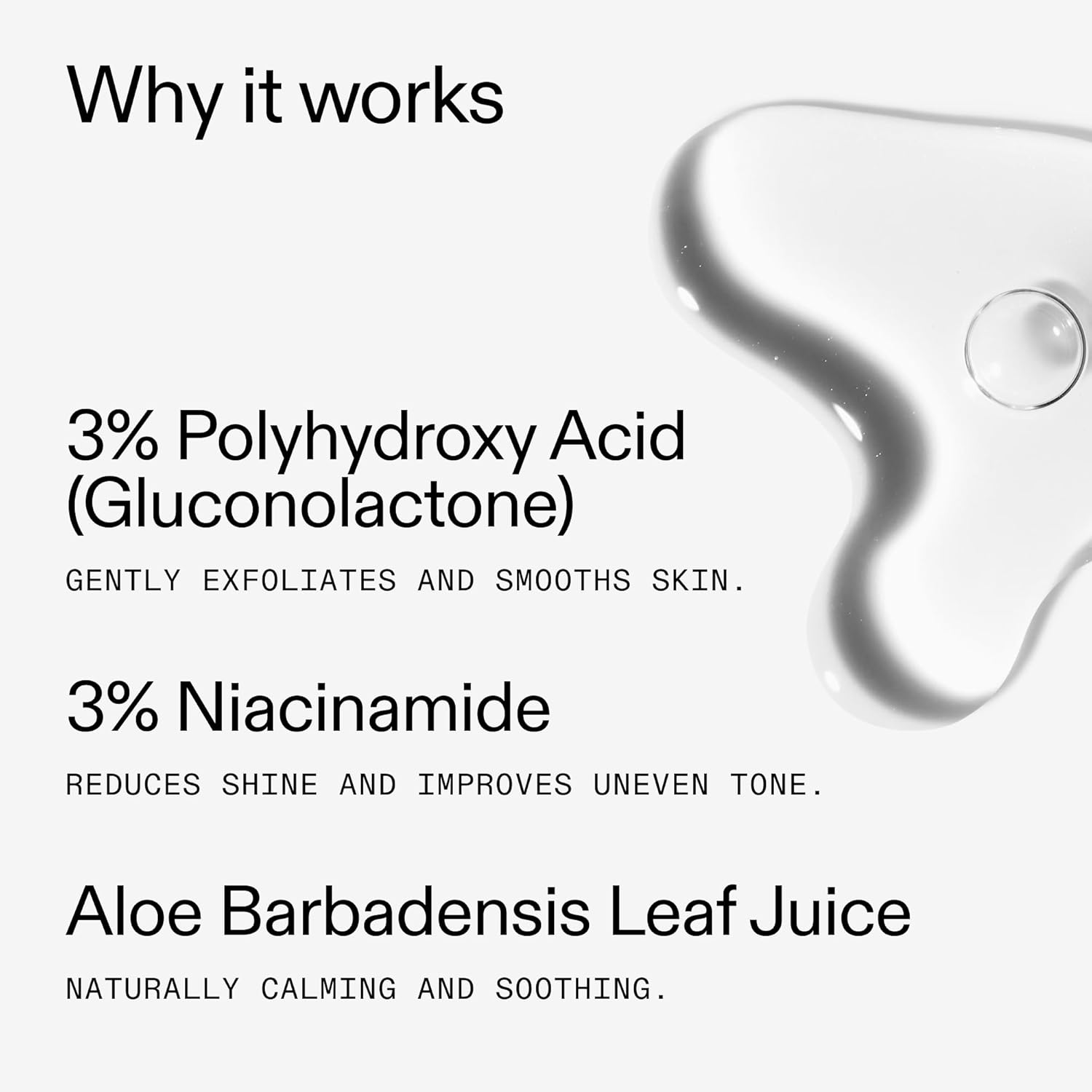 The Inkey List PHA Toner 100Ml | Locks in Moisture | Improves Skin Texture | Fragrance Free | Suitable for All Skin Types image number 3