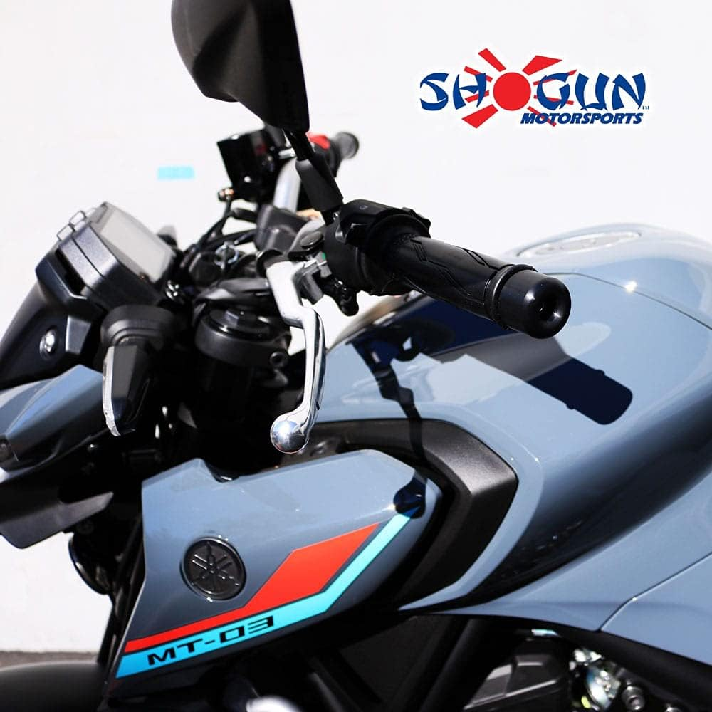 Shogun USA Made Yamaha MT-03 MT 03 MT03 2016 2017 2018 2019 2020 2021 2022 2023 2024 2025 NO CUT Complete Kit Includes Bar Ends Swing Arm Spools and Frame Sliders Black - 755-6149 image number 3