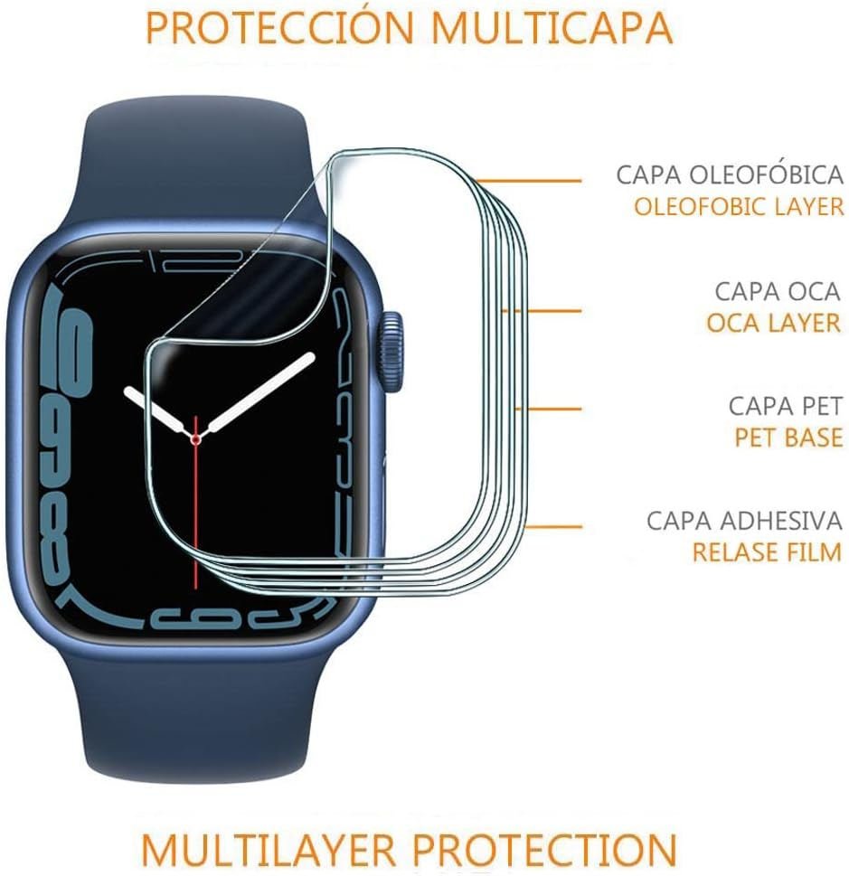 REY Pack of 6 Premium Quality Screen Protectors for Garmin Bounce image number 5