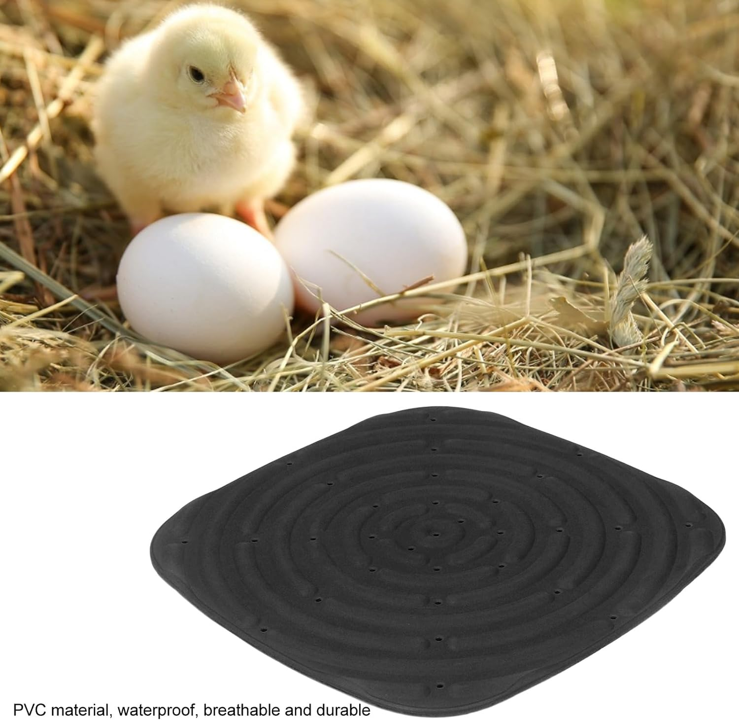 4Pcs Chicken Nesting Box Pads, Washable Chicken Nest Box Liners, 12In Chicken Nesting Pads, Chicken Bedding Chicken Coop Mats for Chicken Laying Boxes, Hen House Eggs Protecting