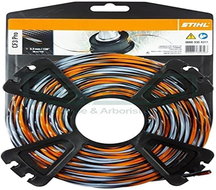 Stihl 00009304302 CF3 Pro Crossover Cords with Carbon Content, Orange, 3.0Mm / 22M