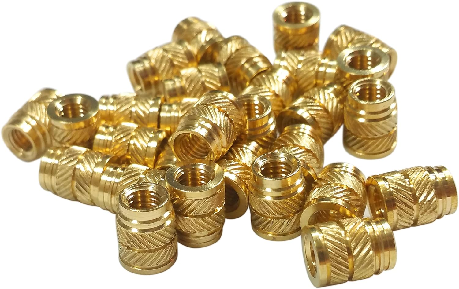 [Initeq] #1/4-20 1/4" Threaded Heat Set Inserts for 3D Printing (50, Long) image number 2