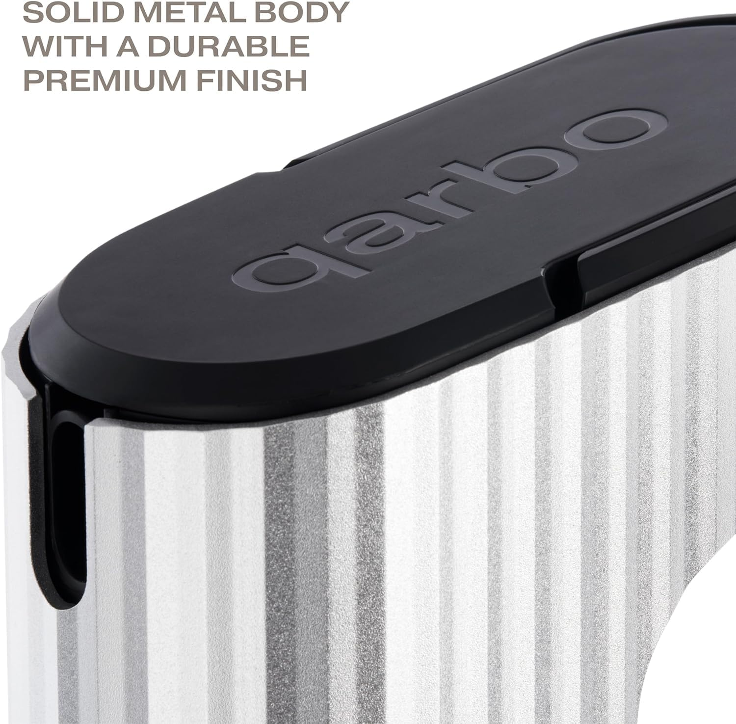 Twenty39 Qarbo LUXE Premium Sparkling Water Maker Machine - Soda Beverage Carbonator for Home, Seltzer & Carbonated Beverage Dispenser, Water Carbonation Fizz Maker (Amalfi Silver)