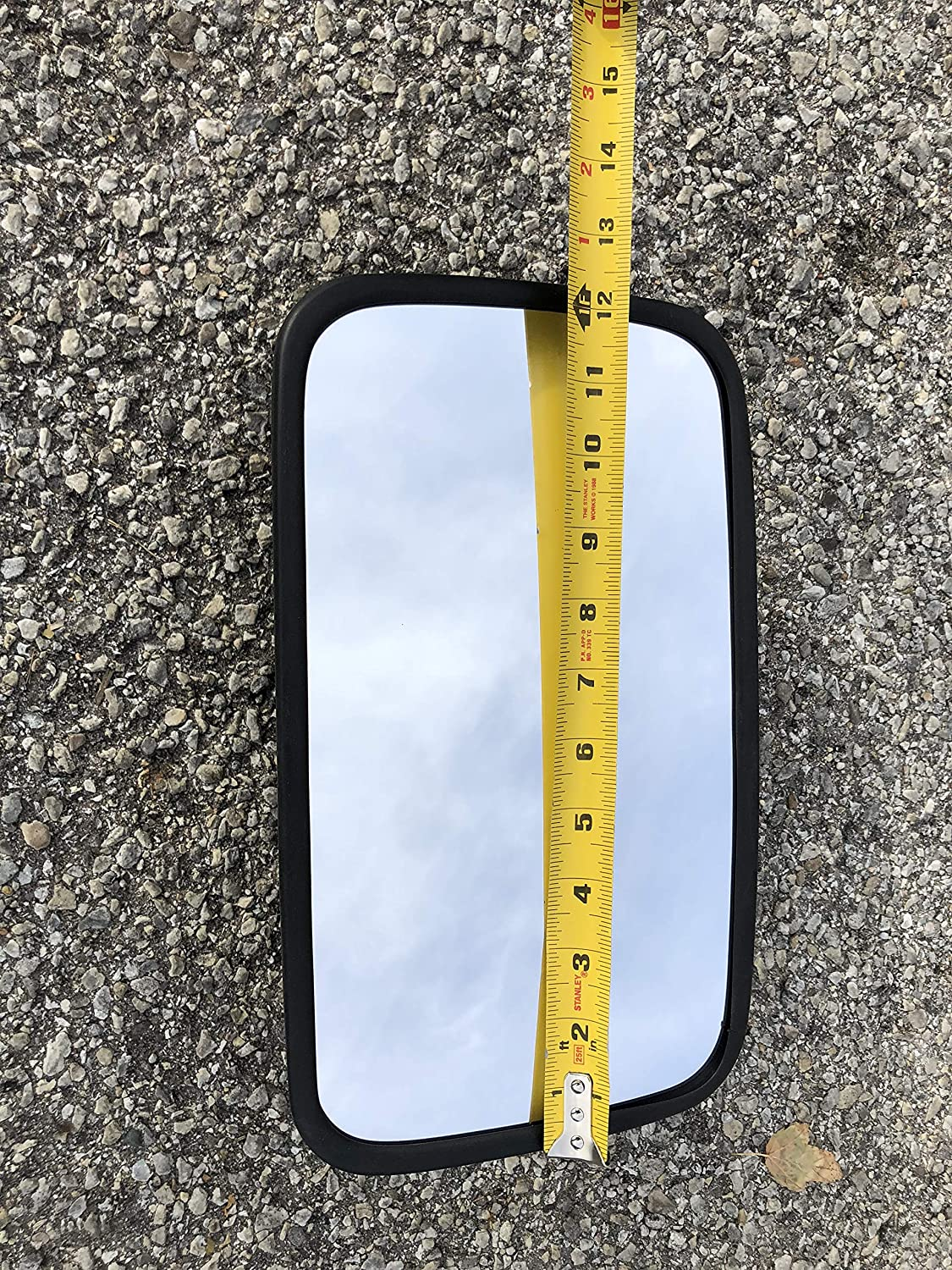 Maverick Advantage Replacement 7 X 12 Tractor Mirror for Lines Such as John Deere, Case IH, Challenger, Agco, New Holland, Massery Ferguson, and Versatile By image number 2