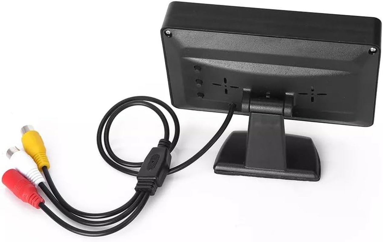 4.3" HD TFT LCD Monitor Car Reverse Camera Kit Rear View Backup IR Night Vision image number 6